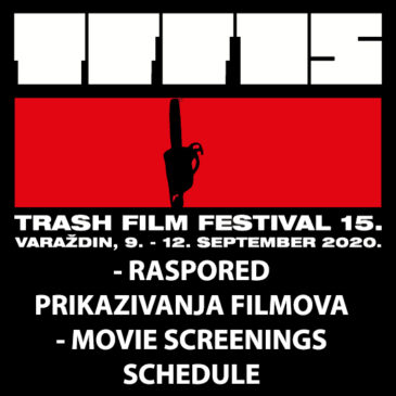 Raspored prikazivanja filmova / Movie screenings schedule