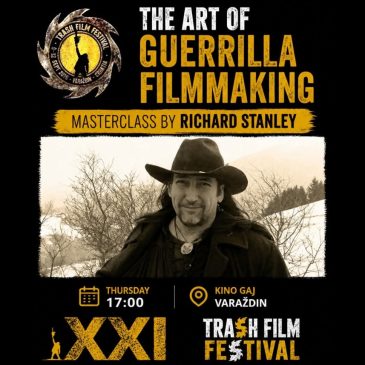 Pozivamo vas na masterclass Richarda Stanleyja! / Join us for a masterclass with Richard Stanley!